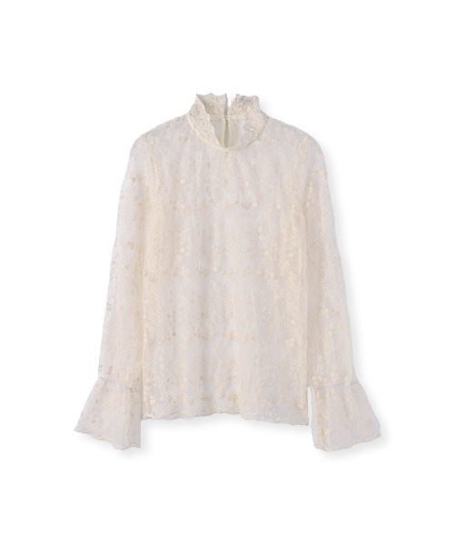 marjour（マージュール）の「EMBROIDERY LACE TOPS（シャツ/ブラウス・レディース・アイボリー・M）」の15枚目の写真
