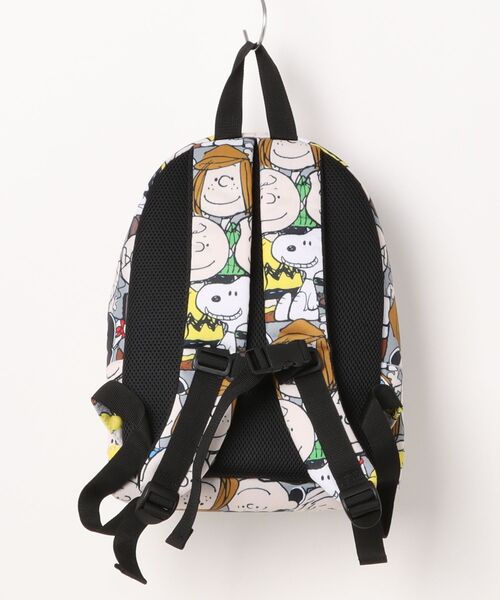 PEANUTS(ピーナッツ)の「PEANUTS キッズリュック(バックパック/リュック・キッズ・グレー/アイボリー・FREE)」の5枚目の写真