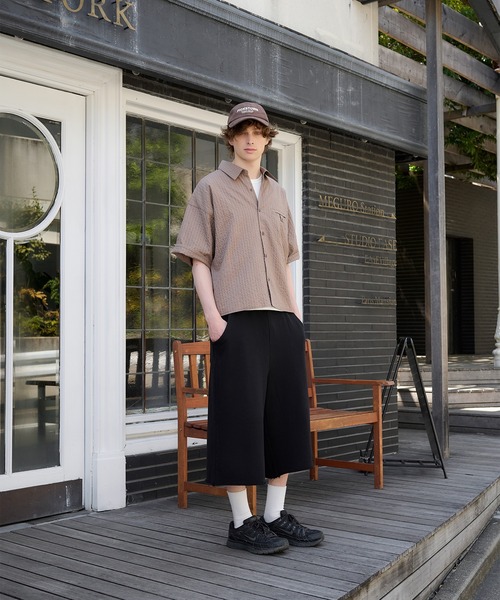 Regen Glanz(レーゲングランツ)の「sweat shorts/スウェットハーフパンツ(その他パンツ・メンズ・ブラック/グレー・LARGE/MEDIUM)」の9枚目の写真