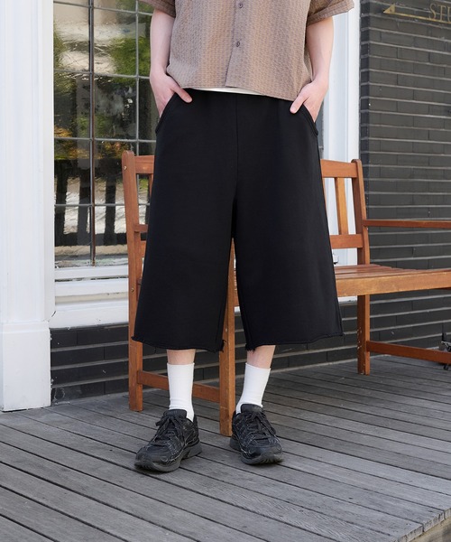 Regen Glanz(レーゲングランツ)の「sweat shorts/スウェットハーフパンツ(その他パンツ・メンズ・ブラック/グレー・LARGE/MEDIUM)」の15枚目の写真