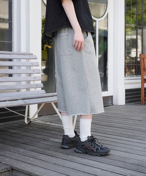 Regen Glanz(レーゲングランツ)の「sweat shorts/スウェットハーフパンツ(その他パンツ・メンズ・ブラック/グレー・LARGE/MEDIUM)」の4枚目の写真