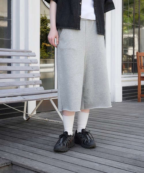 Regen Glanz(レーゲングランツ)の「sweat shorts/スウェットハーフパンツ(その他パンツ・メンズ・ブラック/グレー・LARGE/MEDIUM)」の3枚目の写真