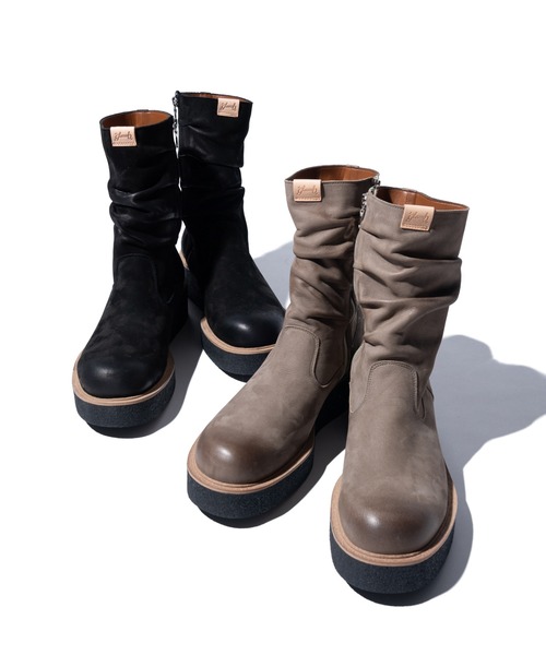 【さくら】glamb daldry boots ペコスブーツ 25cm さくら】glamb daldry boots ペコスブーツ 25cm BD325_BK0001