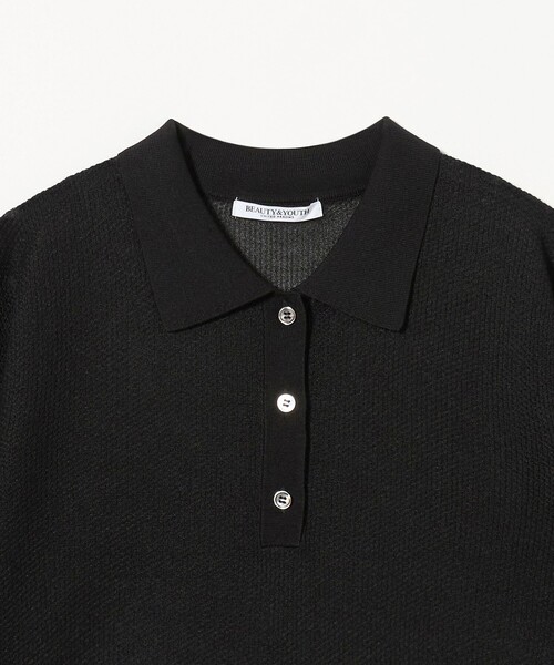 BEAUTY&YOUTH UNITED ARROWS｜メッシュ ポロニット