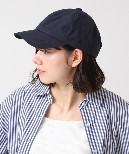 Dessin(デッサン)の「【遮熱・接触冷感・UVカット】2WAY CAP(キャップ・レディース・ネイビー/ダークグレー・00)」の12枚目の写真