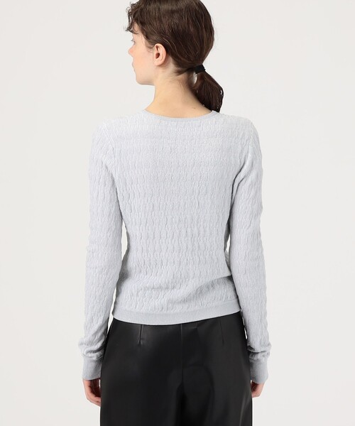 TOMORROWLAND (トゥモローランド)の「PARTOW ALBA SWEATER クルーネックニット(ニット/セーター・レディース・シルバー系その他・S)」の7枚目の写真