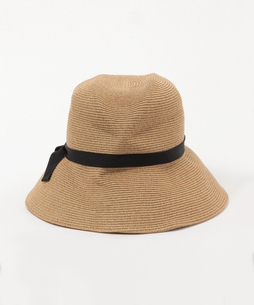 GEORGE'S(ジョージズ)の「リボンハット(ハット・レディース・ライトベージュ/アイボリー・FREE)」の5枚目の写真