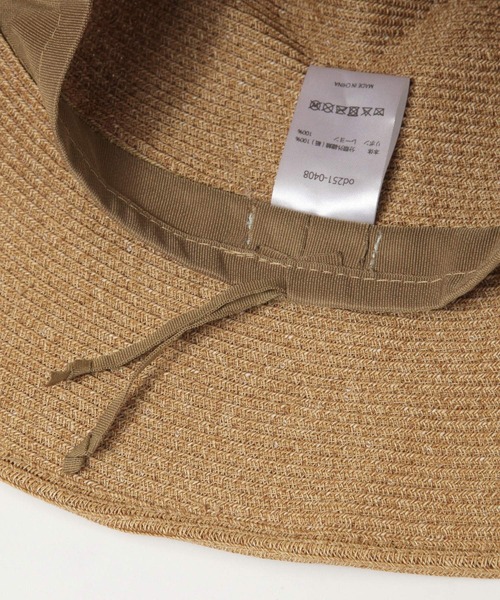 GEORGE'S(ジョージズ)の「リボンハット(ハット・レディース・ライトベージュ/アイボリー・FREE)」の10枚目の写真