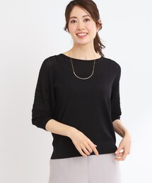Reflect | 【WEB先行カラーあり】オフボディプルオーバーニット(ニット/セーター)