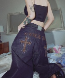 パンツ NIIER NOR DENIM PANTS BLACK NIIER NOR｜ニアノアのパンツ通販 - ZOZOTOWN