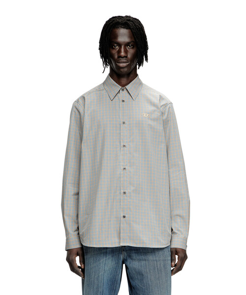 DIESEL/ディーゼル Simply 長袖シャツ メンズ 長袖シャツ S-SIMPLY-DLBV（シャツ/ブラウス）｜DIESEL