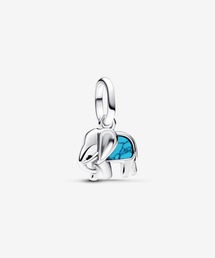 PANDORA | ターコイズカラー エレファント ミニダングル チャーム(チャーム)