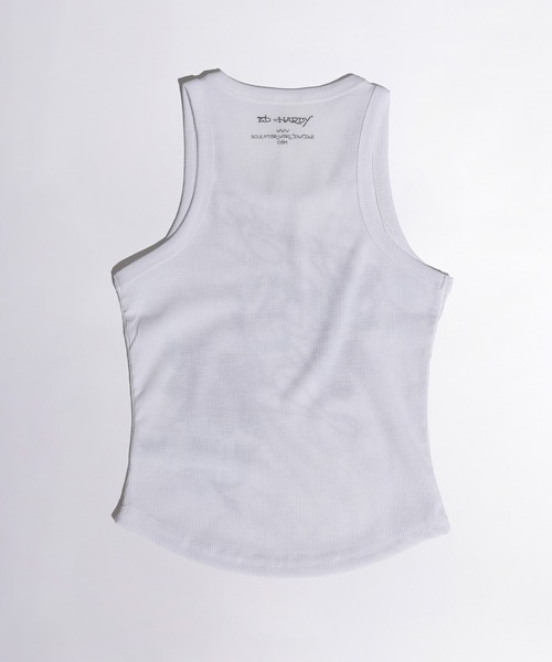 ［Sculptor X Ed Hardy] Tank Top タンクト Sculptor X Ed Hardy] Rib Tank Top