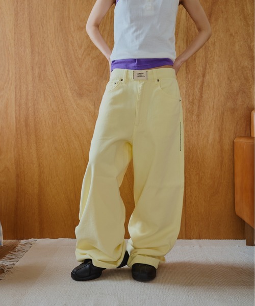 パンツ common gull products. common gull products. スラックス パンツ 24AWステッチ
