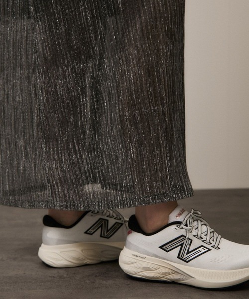 SALON adam et rope'（サロン アダム エ ロペ）の「シアーラメスカート［ストレッチ］（スカート・レディース・ゴールド/シルバー・FREE）」の14枚目の写真