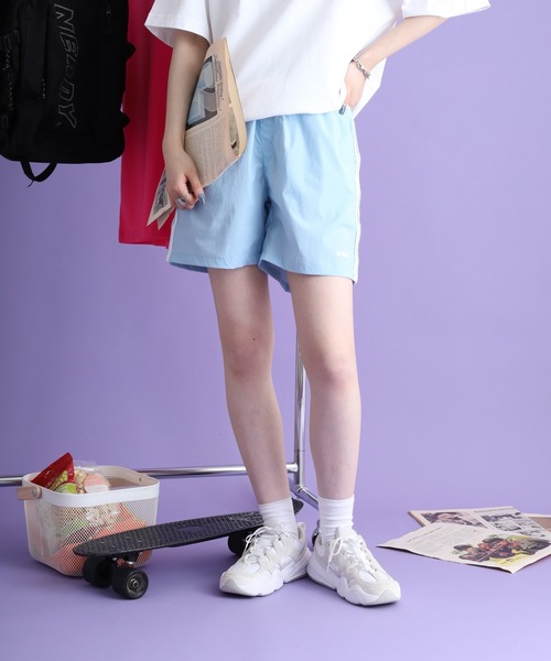 NERDY(ノルディ)の「ニューヨークウーブンハーフパンツ(その他パンツ・メンズ・ホワイト/ピンク/ブルー/ブラック・LL/SS/S/L/M)」の11枚目の写真
