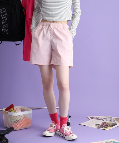 NERDY(ノルディ)の「ニューヨークウーブンハーフパンツ(その他パンツ・メンズ・ホワイト/ピンク/ブルー/ブラック・LL/SS/S/L/M)」の15枚目の写真