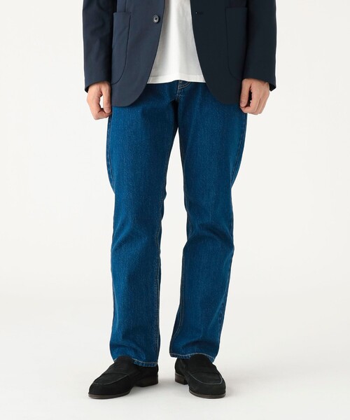B:MING by BEAMS（ビーミングバイビームス）の「5ポケット スリムストレート デニム（デニムパンツ・メンズ・ブルー系その他3/インディゴブルー・M/L/XL/S）」の2枚目の写真