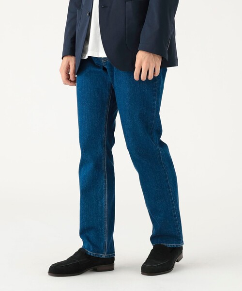B:MING by BEAMS（ビーミングバイビームス）の「5ポケット スリムストレート デニム（デニムパンツ・メンズ・ブルー系その他3/インディゴブルー・M/L/XL/S）」の4枚目の写真