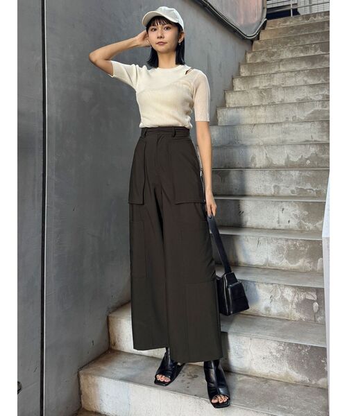 MURUA ZIPカーゴパンツ ZIPカーゴパンツ（カーゴパンツ）｜MURUA（ムルーア）の