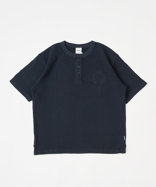 DRAW CODE HENRY NECK THERMAL T-SHIRT / ドローコードヘンリー