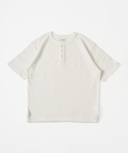 セール】DRAW CODE HENRY NECK THERMAL T-SHIRT / ドローコード