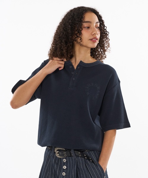 セール】DRAW CODE HENRY NECK THERMAL T-SHIRT / ドローコード