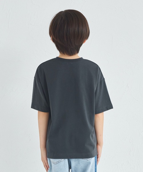 pairmanon(ペアマノン)の「カラフル BIG ロゴTシャツ(Tシャツ/カットソー・キッズ・ホワイト/ライトブルー/チャコールグレー・100/110/120/130/140/150/90)」の20枚目の写真