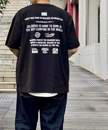 CAMP7(キャンプ7)【メンズ】【吸水速乾/UPF50+】「ONE OCEAN」バックロゴプリントTシャツ