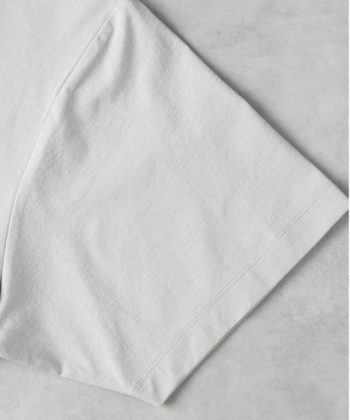 CAMP7(キャンプセブン)の「【店頭で人気】【CAMP7】【ONE OCEAN】(吸水速乾/UPF50+)バックロゴプリントTシャツ / UVカット(Tシャツ/カットソー・メンズ・ホワイト/ベージュ/ブラック・L/XL/M)」の11枚目の写真