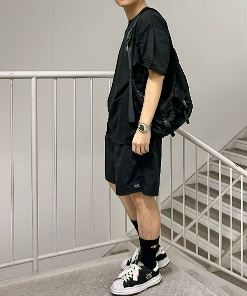 CAMP7(キャンプセブン)の「【店頭で人気】【CAMP7】【ONE OCEAN】(吸水速乾/UPF50+)バックロゴプリントTシャツ / UVカット(Tシャツ/カットソー・メンズ・ホワイト/ベージュ/ブラック・L/XL/M)」の19枚目の写真