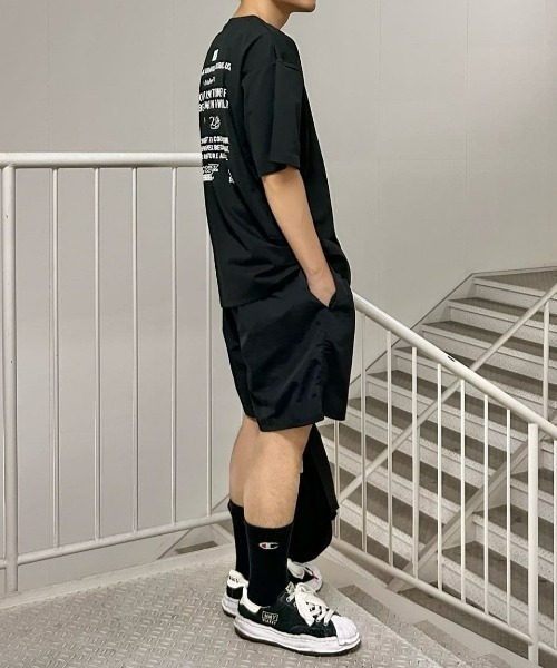 CAMP7(キャンプセブン)の「【店頭で人気】【CAMP7】【ONE OCEAN】(吸水速乾/UPF50+)バックロゴプリントTシャツ / UVカット(Tシャツ/カットソー・メンズ・ホワイト/ベージュ/ブラック・L/XL/M)」の20枚目の写真