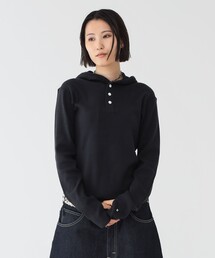 【別注】Healthknit × maturely / フーデッド ヘンリー ロングスリーブ