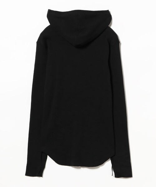 maturely(マチュアリー)の「【別注】Healthknit × maturely / フーデッド ヘンリー ロングスリーブ(Tシャツ/カットソー・レディース・その他/ブラック/ナチュラル・ONE SIZE)」の17枚目の写真