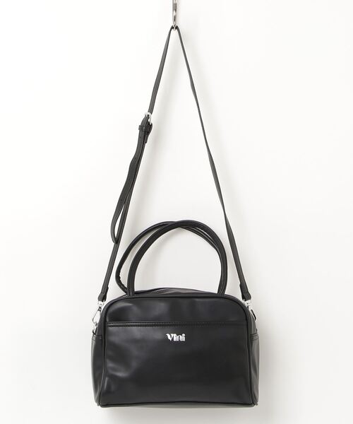 Vini(ヴィニ)の「【Vini】ミニ ボストン トート バッグ(トートバッグ・レディース・シルバー/オフホワイト/ブラック・FREE)」の22枚目の写真