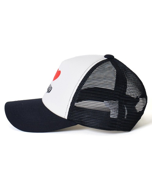 ANAP GｉRL（アナップガール）の「ILOVE ANAP メッシュキャップ（キャップ・キッズ・レッド/ブラック・FREE）」の12枚目の写真