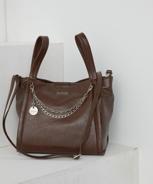 MURUA（ムルーア）の「MURUA(ムルーア)2WAYハンドバッグ MR-B1365 フレームメタル（ハンドバッグ）」