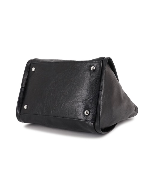 MURUA（ムルーア）の「MURUA(ムルーア)2WAYハンドバッグ MR-B1365 フレームメタル（ハンドバッグ・レディース・ブラウン/ブラック/アイボリー・FREE）」の15枚目の写真