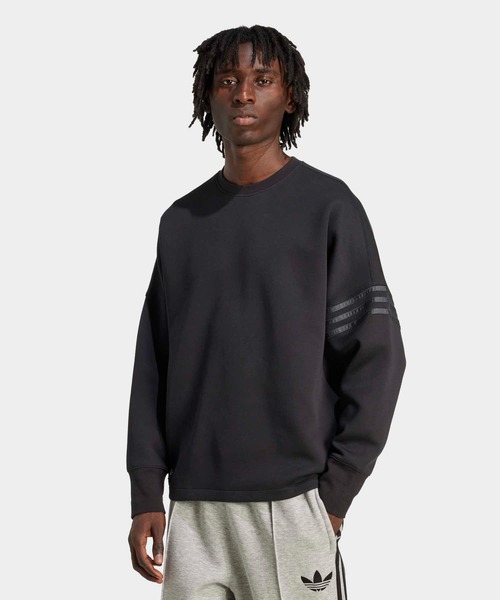 adidas アディダスオリジナルス　フランス　スウェット Neuclassics 長袖オーバーサイズ クルーネック / アディダス