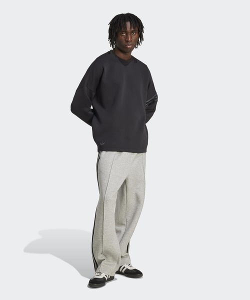 adidas(アディダス)の「Neuclassics 長袖オーバーサイズ クルーネック / アディダスオリジナルス adidas Originals(スウェット・メンズ・グレー/ブラック・X-SMALL/X-LARGE/SMALL/MEDIUM/LARGE/3XL/XX-LARGE)」の6枚目の写真