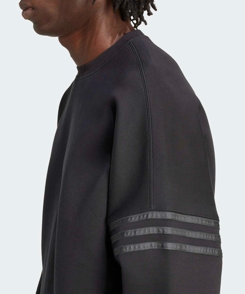 adidas(アディダス)の「Neuclassics 長袖オーバーサイズ クルーネック / アディダスオリジナルス adidas Originals(スウェット・メンズ・グレー/ブラック・X-SMALL/X-LARGE/SMALL/MEDIUM/LARGE/3XL/XX-LARGE)」の5枚目の写真