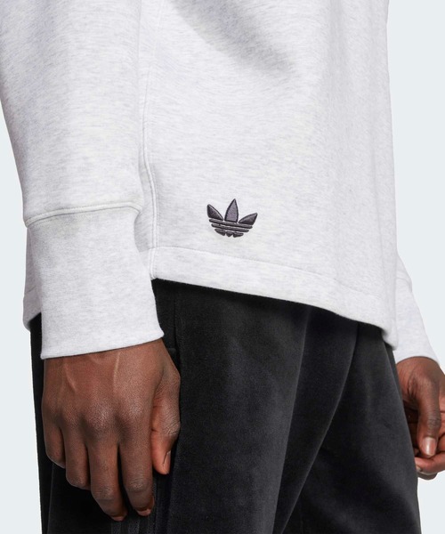 adidas(アディダス)の「Neuclassics 長袖オーバーサイズ クルーネック / アディダスオリジナルス adidas Originals(スウェット・メンズ・グレー/ブラック・X-SMALL/X-LARGE/SMALL/MEDIUM/LARGE/3XL/XX-LARGE)」の8枚目の写真