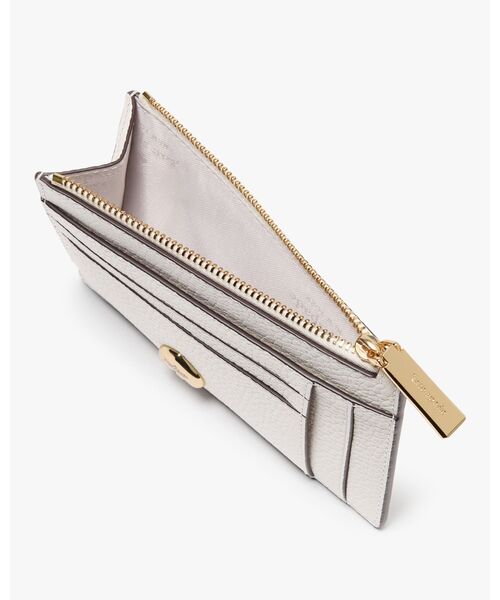 kate spade new york（ケイトスペード ニューヨーク）の「ケイラ ラージ スリム カード ホルダー（カードケース・レディース・ホワイト・ONESIZE）」の3枚目の写真