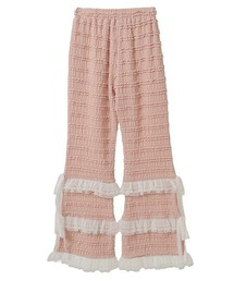【関税込み】Birrot SSENSE限定 ピンク ブーツカットパンツ その他パンツ（ピンク/桃色系・フレア・ブーツカット
