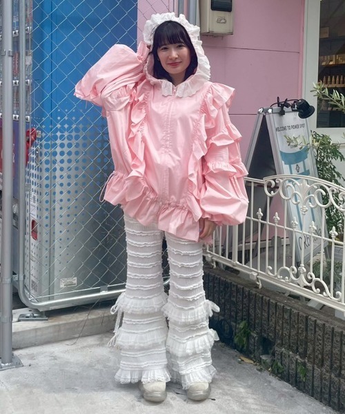 セール】FRILL LACE FLARE パンツ（その他パンツ）｜Candy Stripper