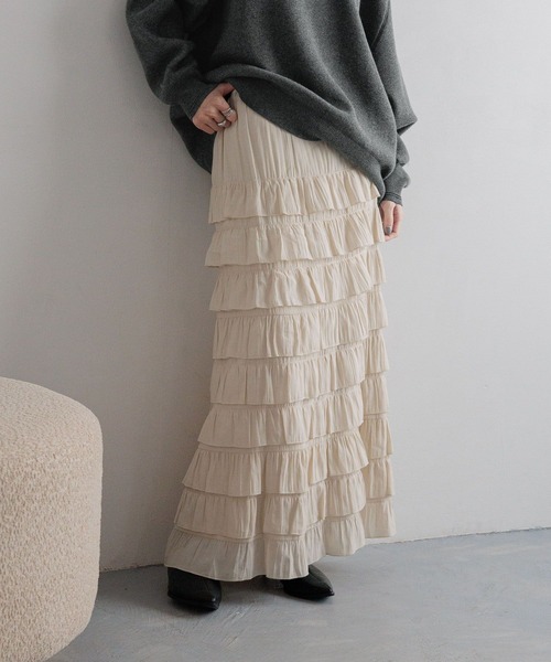 フリルスカート 576726（スカート）｜LOWRYS FARM（ローリーズファーム
