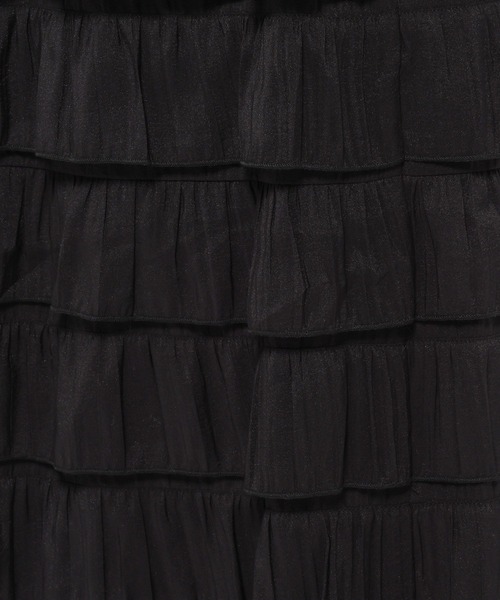 LOWRYS FARM（ローリーズファーム）の「フリルスカート　576726（スカート・レディース・アイボリー/ブラック/チャコールグレー/ドット/ブルー・FREE）」の19枚目の写真