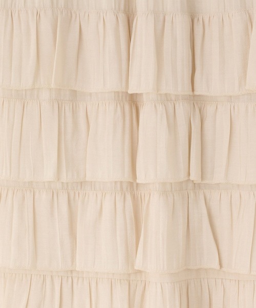 LOWRYS FARM（ローリーズファーム）の「フリルスカート　576726（スカート・レディース・アイボリー/ブラック/チャコールグレー/ドット/ブルー・FREE）」の20枚目の写真