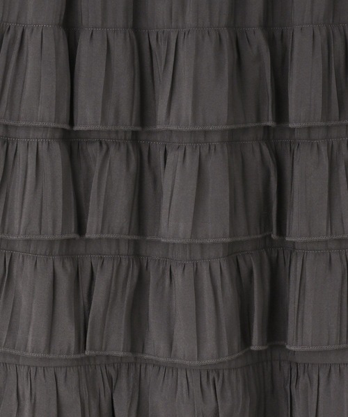 LOWRYS FARM（ローリーズファーム）の「フリルスカート　576726（スカート・レディース・アイボリー/ブラック/チャコールグレー/ドット/ブルー・FREE）」の21枚目の写真