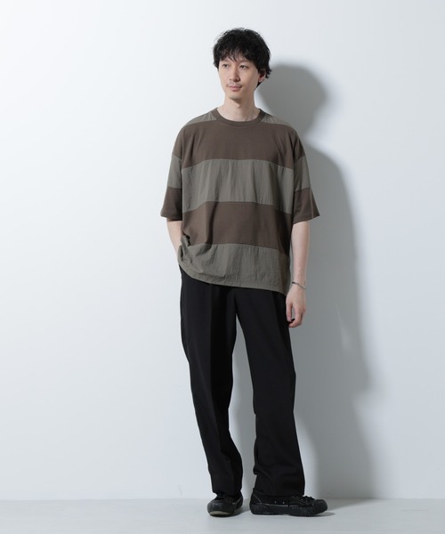 スラックス レディース UNIWEAR ユニウェア BSL-143 日本製生地使用 セール】イージー側章スラックス（スラックス）｜NANO universe